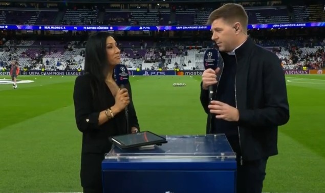 九游体育官方网站-杰拉德：皇马球员到了欧冠就能提升表现，预测主场2-1拜仁